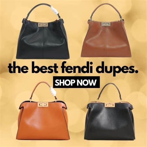 fendi first dupe amazon|fendi peekaboo price.